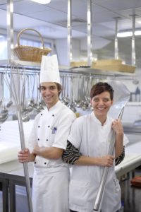 Mitarbeiter der Großküche im Rhön-Klinikum