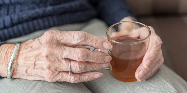 Viel Trinken an heißen Tagen